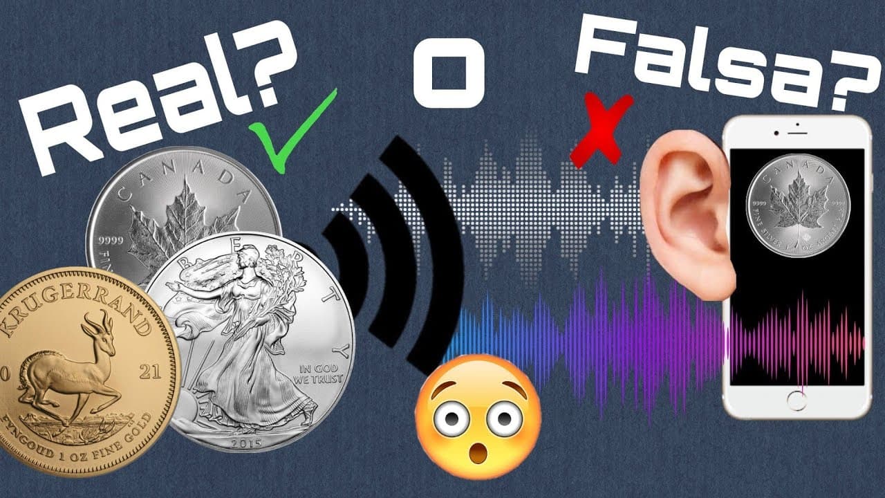 Verify your GOLD or SILVER coin - ACOUSTIC RESONANCE Test!!, Useful Apps 🧐