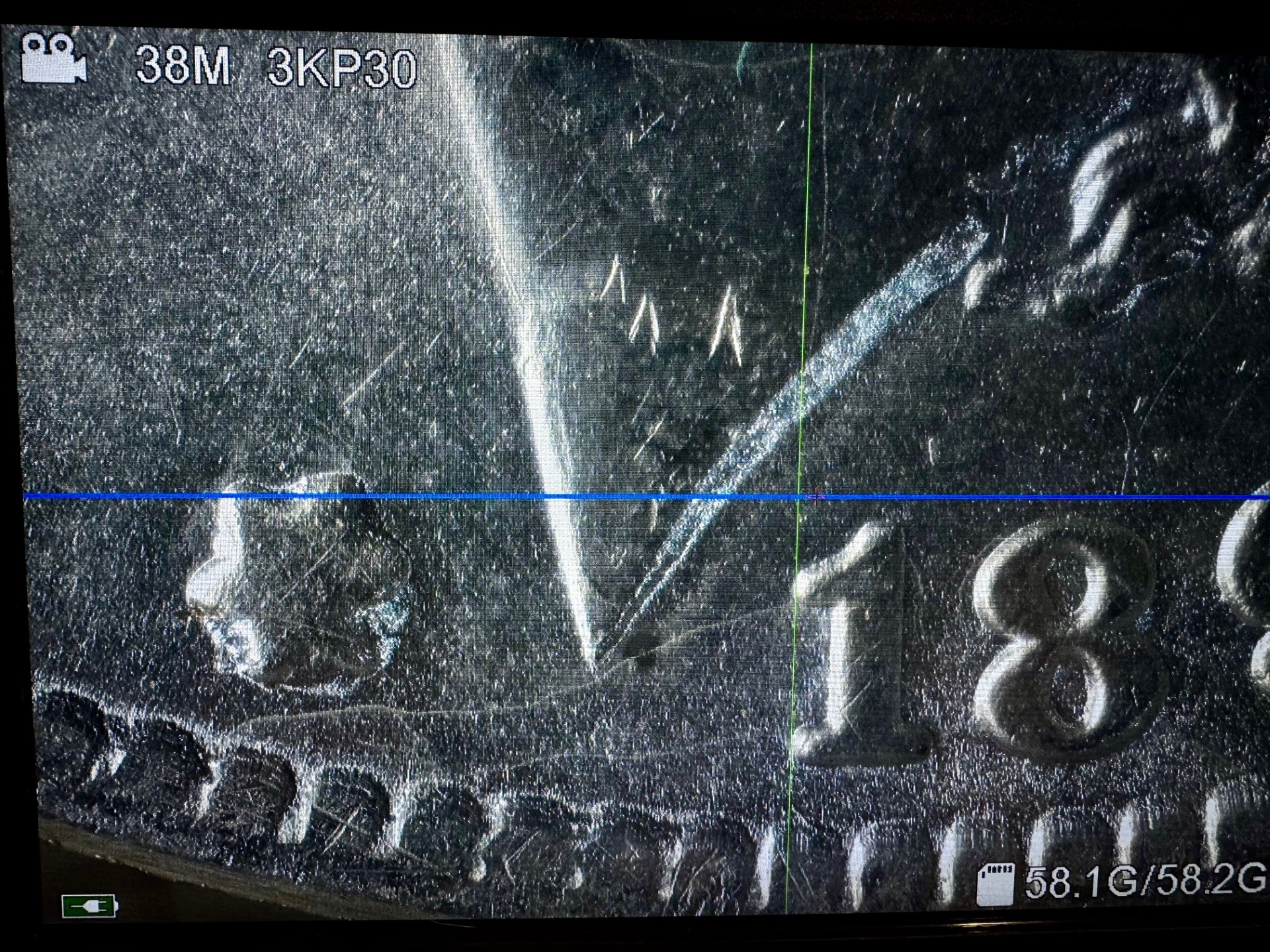 Detail shot 1 of the Morgan Dollar