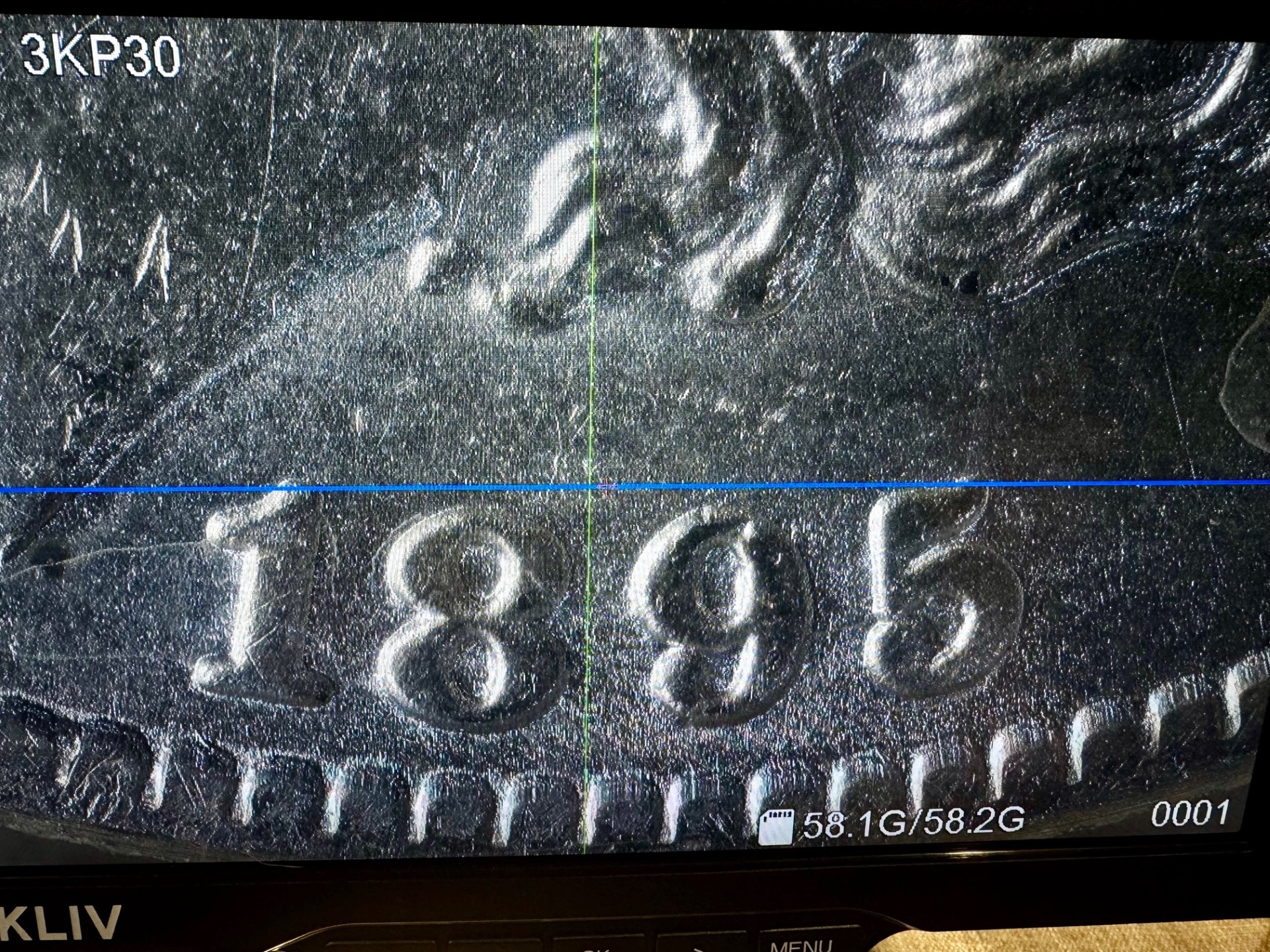 Detail shot 2 of the Morgan Dollar